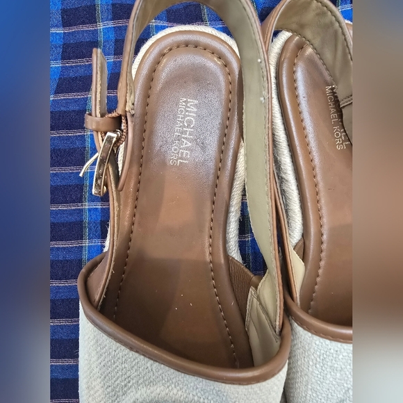 Michael Kors Women’s Royce Slide Sandals MK Logo Signature 7M No Box. - Picture 2 of 9